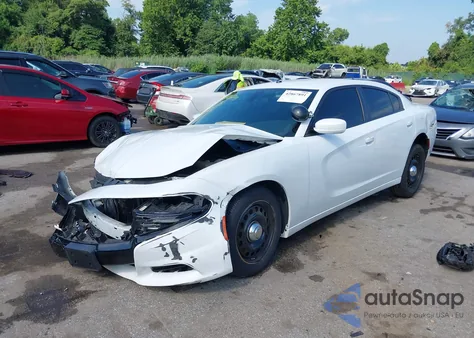 2018 Dodge Charger Police Awd z USA, uszkodzony, nr VIN 2C3CDXKT3JH181145